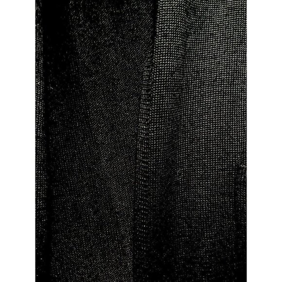 Coldwater Creek Womens Cardigan Black Long Sleeve Open Front Plus Size S - Picture 5 of 6